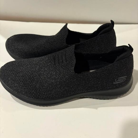 Black skechers air cooled memory foam slip ins - Picture 1 of 7